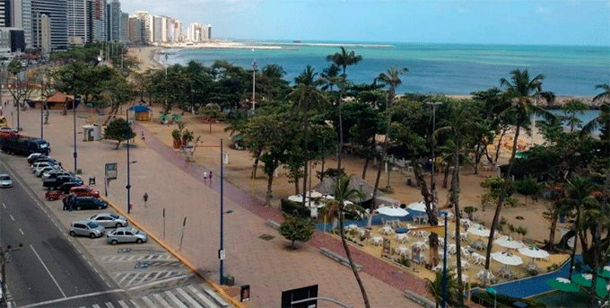 Caminhar pela Av. Beira-Mar